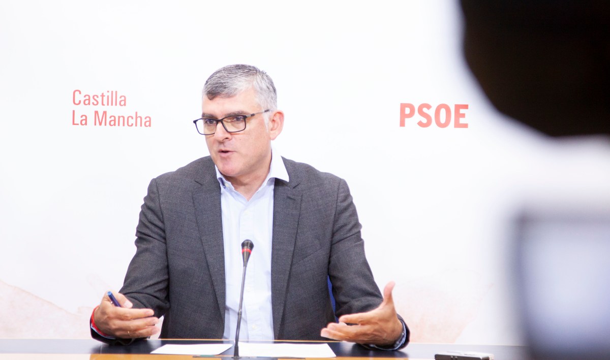 Ángel Tomás Godoy, presidente del Grupo Parlamentario Socialista en las Cortes de CLM.
