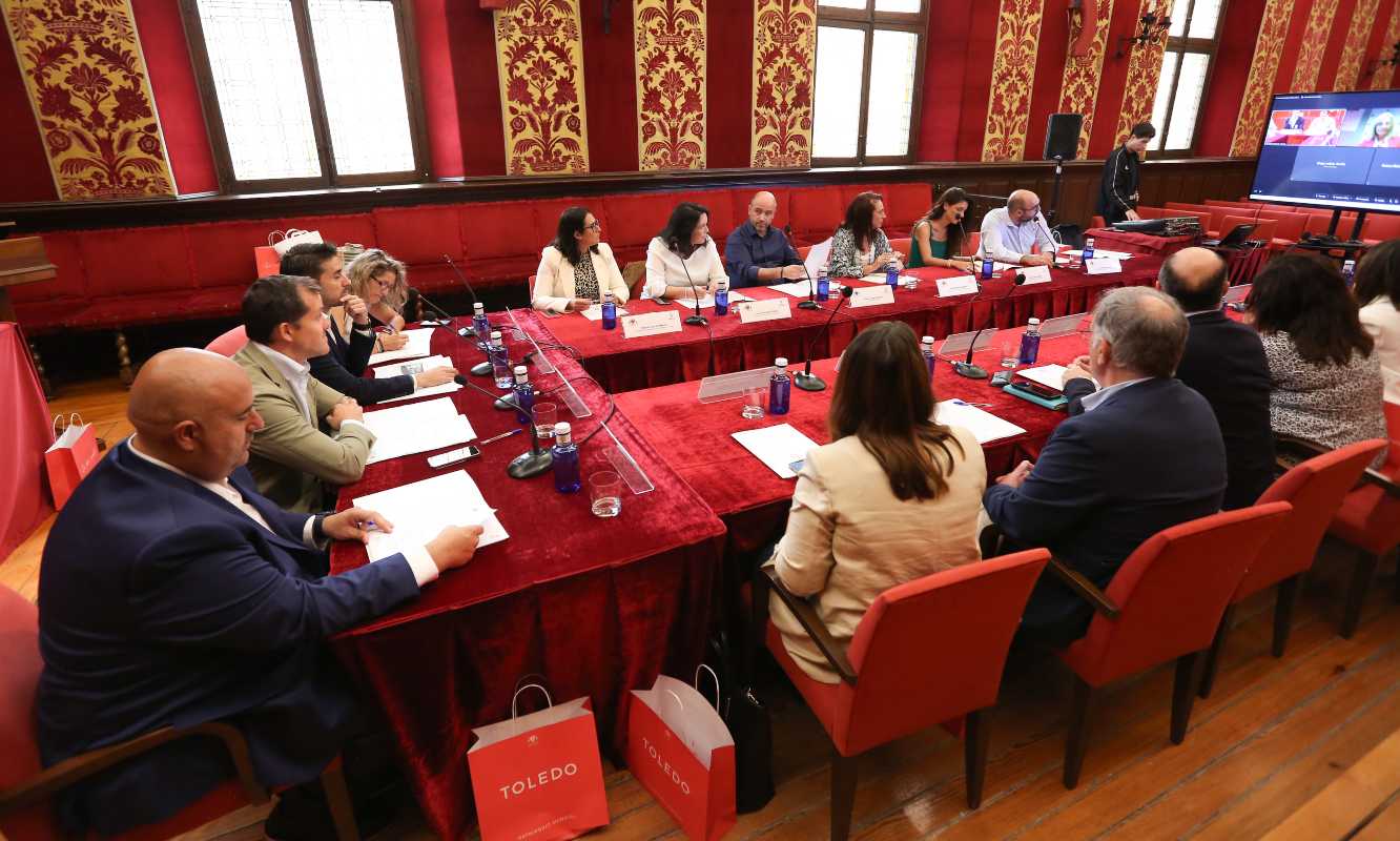 Asamblea de la Red de Ciudades ‘Huellas de Teresa’., en Toledo.