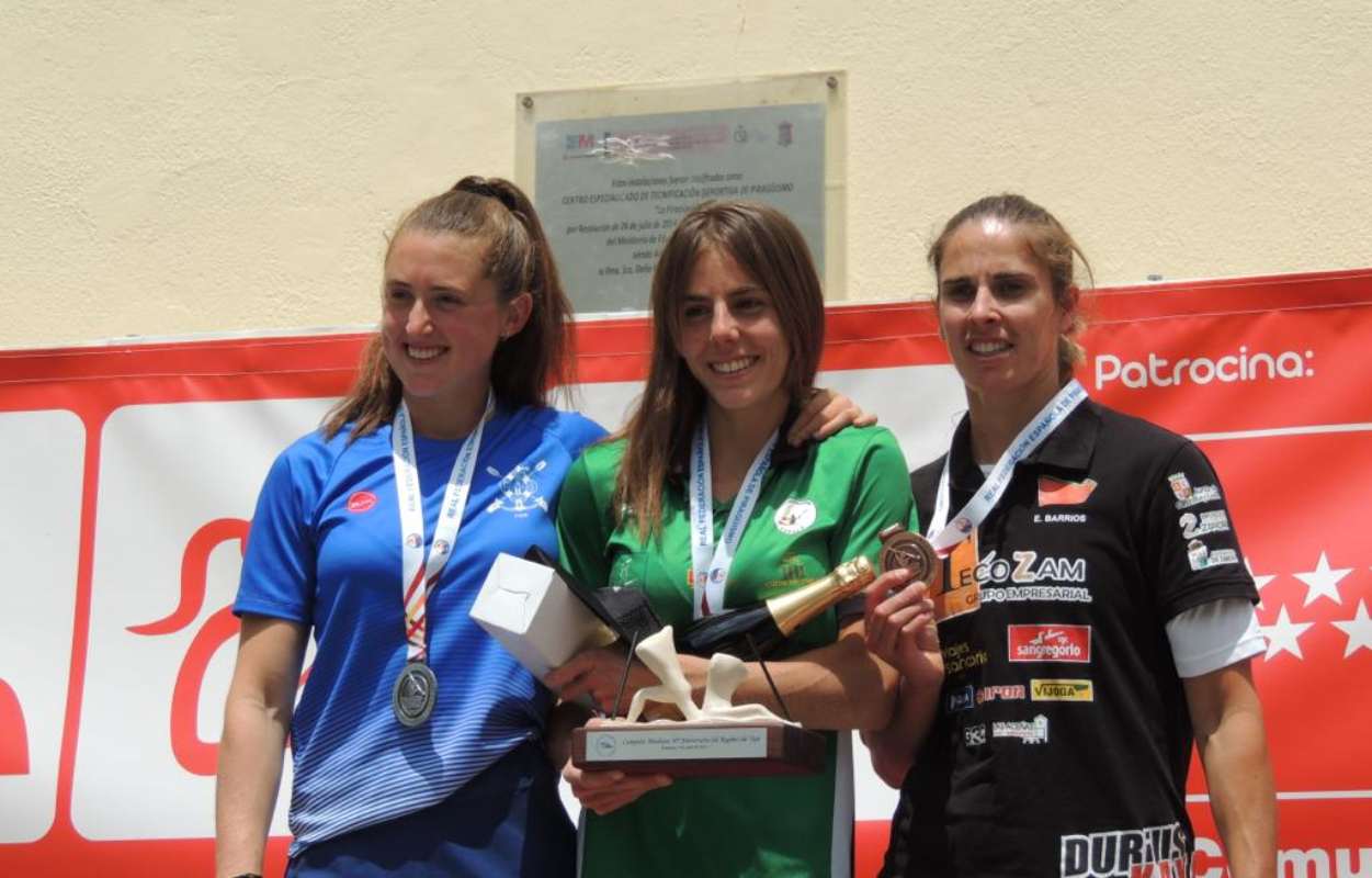 Arantza Toledo ha sido campeona de España este mismo año. 
