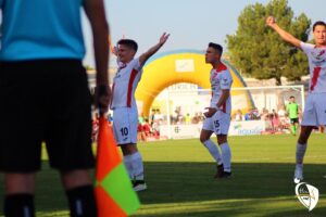 Imagen del partido del Quintanar contra el Zona Norte. Foto: CD Quintanar.