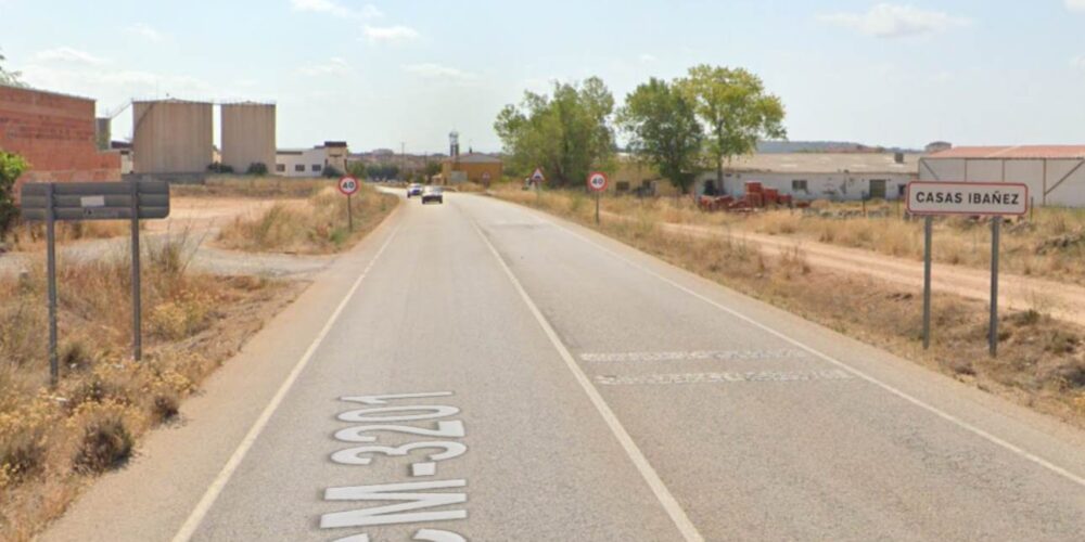 Imagen de la CM-3201, carretera donde se ha producido el accidente. Google Maps.