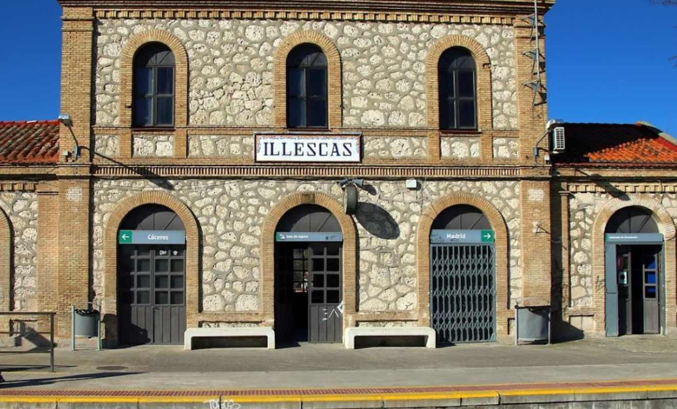 Estación de tren de Illescas. Foto: Google Maps.