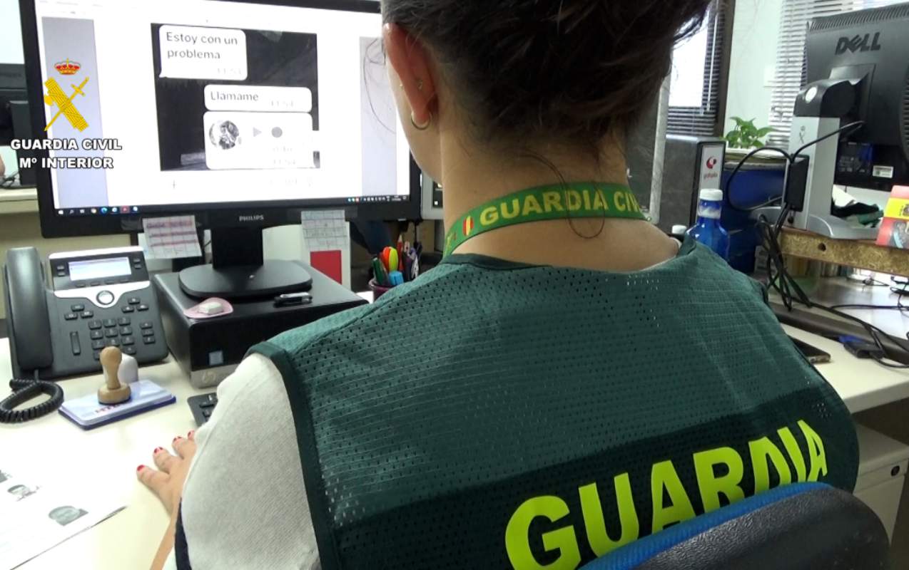 La Guardia Civil destapa la red de estafas del "hijo en apuros".