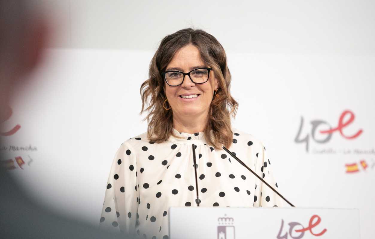 La portavoz del Gobierno de Castilla-La Mancha, Esther Padilla.