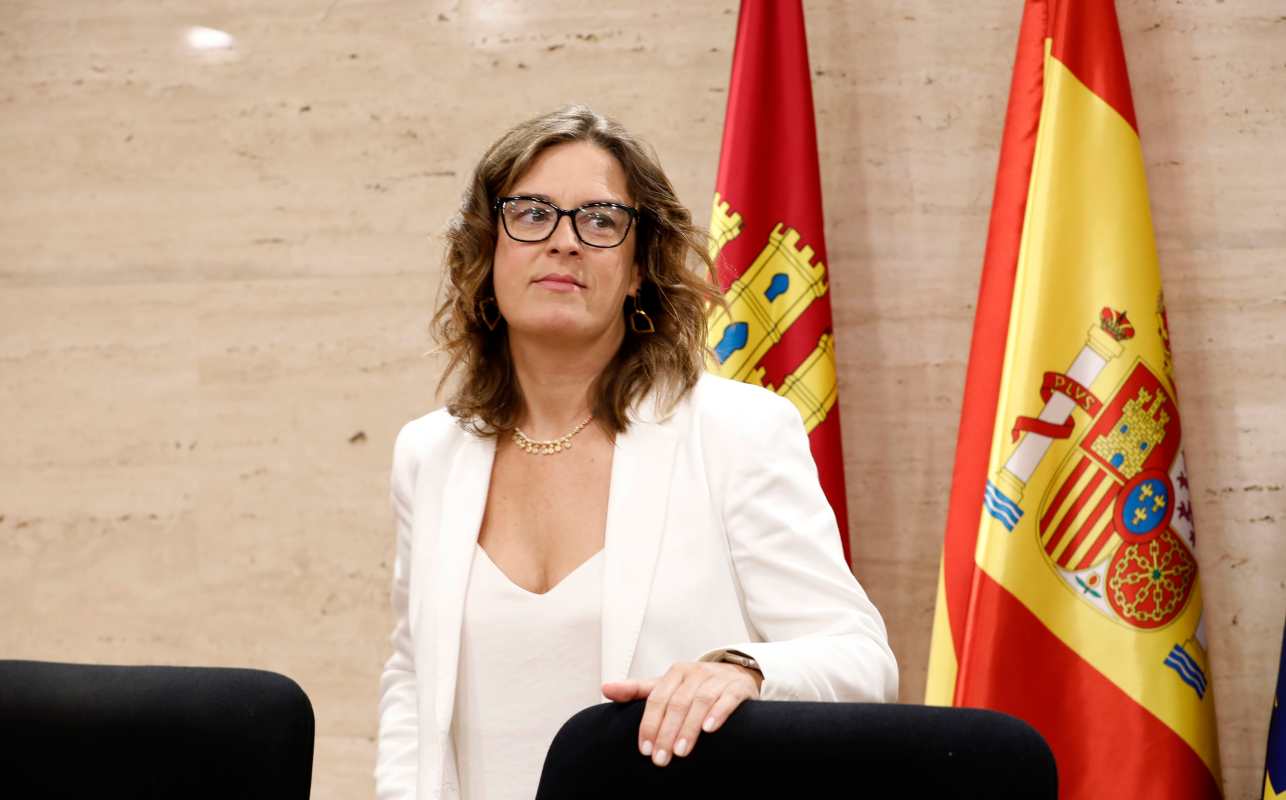 La consejera portavoz del Gobierno de Castilla-La Mancha, Esther Padilla.