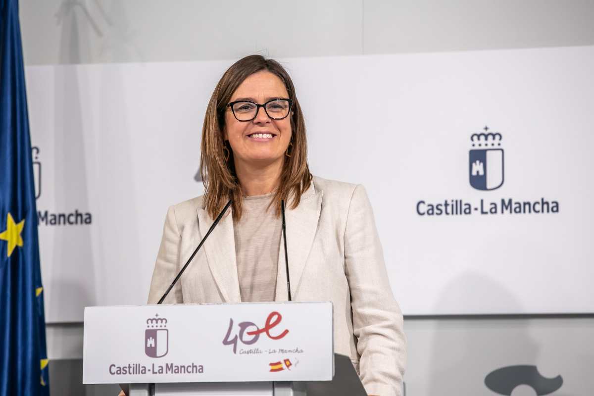 La consejera portavoz del Gobierno de Castilla-La Mancha, Esther Padilla.