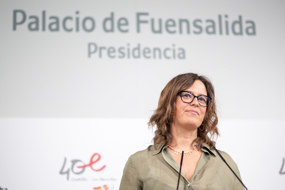 Esther Padilla, consejera portavoz del Gobierno de Castilla-La Mancha.