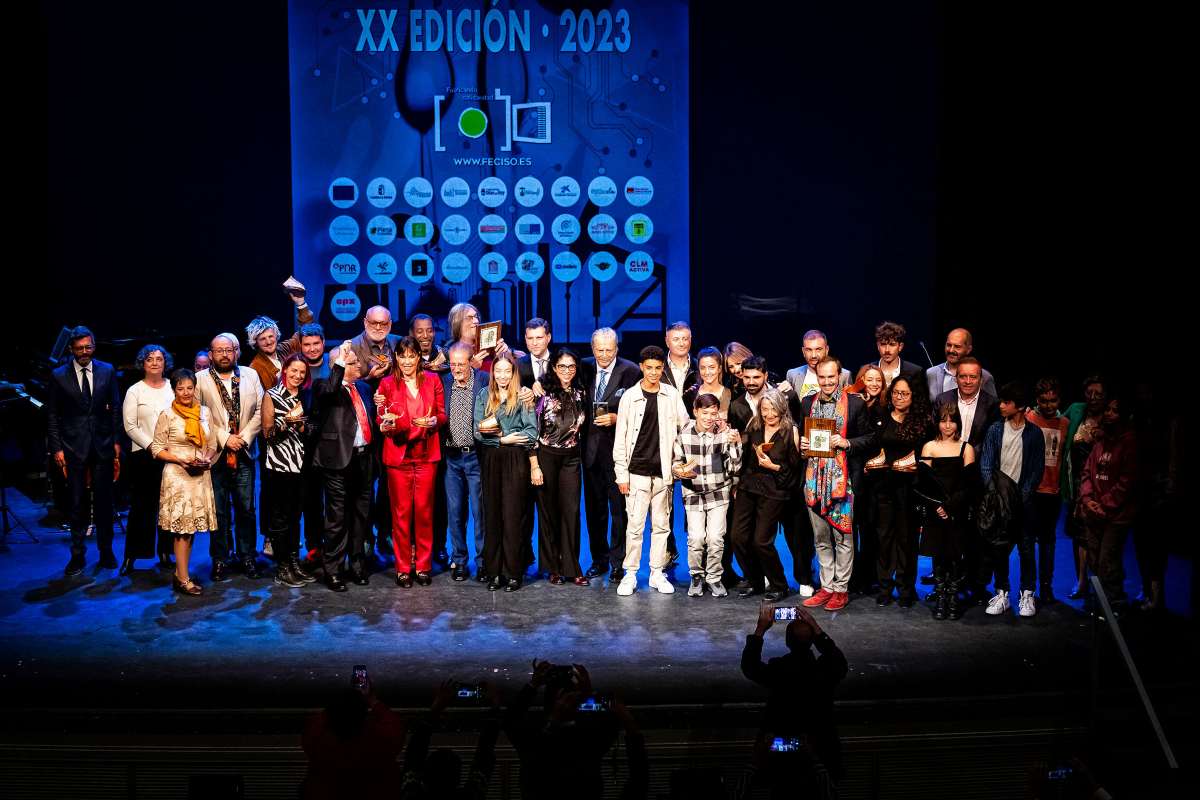 Gala del XX Festival de Cine Social de Castilla-La Mancha.