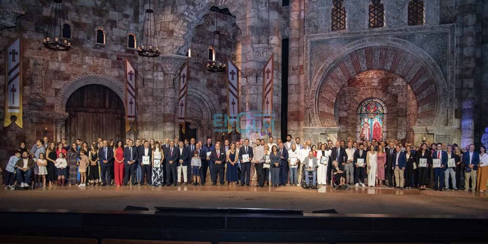 Foto de familia en los V Premios Excelentes de encastillalamancha.es. Foto: Ainhoa Aranda.