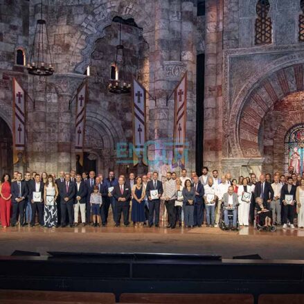 Foto de familia en los V Premios Excelentes de encastillalamancha.es. Foto: Ainhoa Aranda.