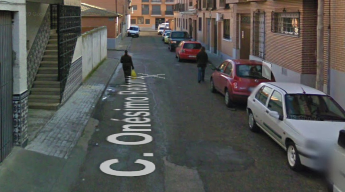 Imagen de la calle Onésimo Redondo, en Fuensalida. Foto: Google Maps.