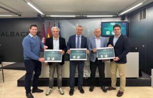 Presentación del DP World Tour de Golf, que se celebra en Albacete.