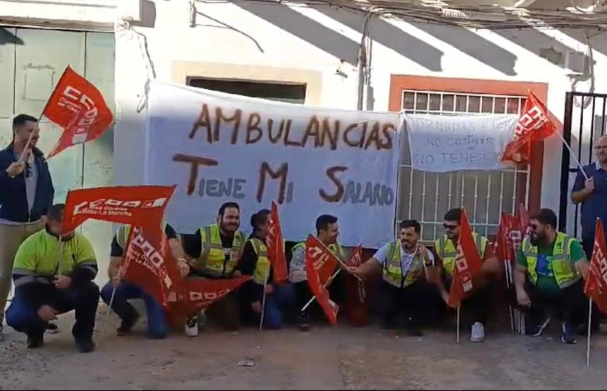 Huelga en TMS Multiasistencia en Toledo.