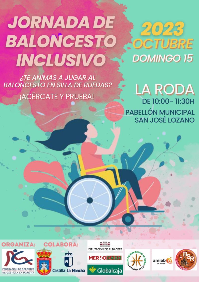 Jornada de baloncesto inclusivo en La Roda.