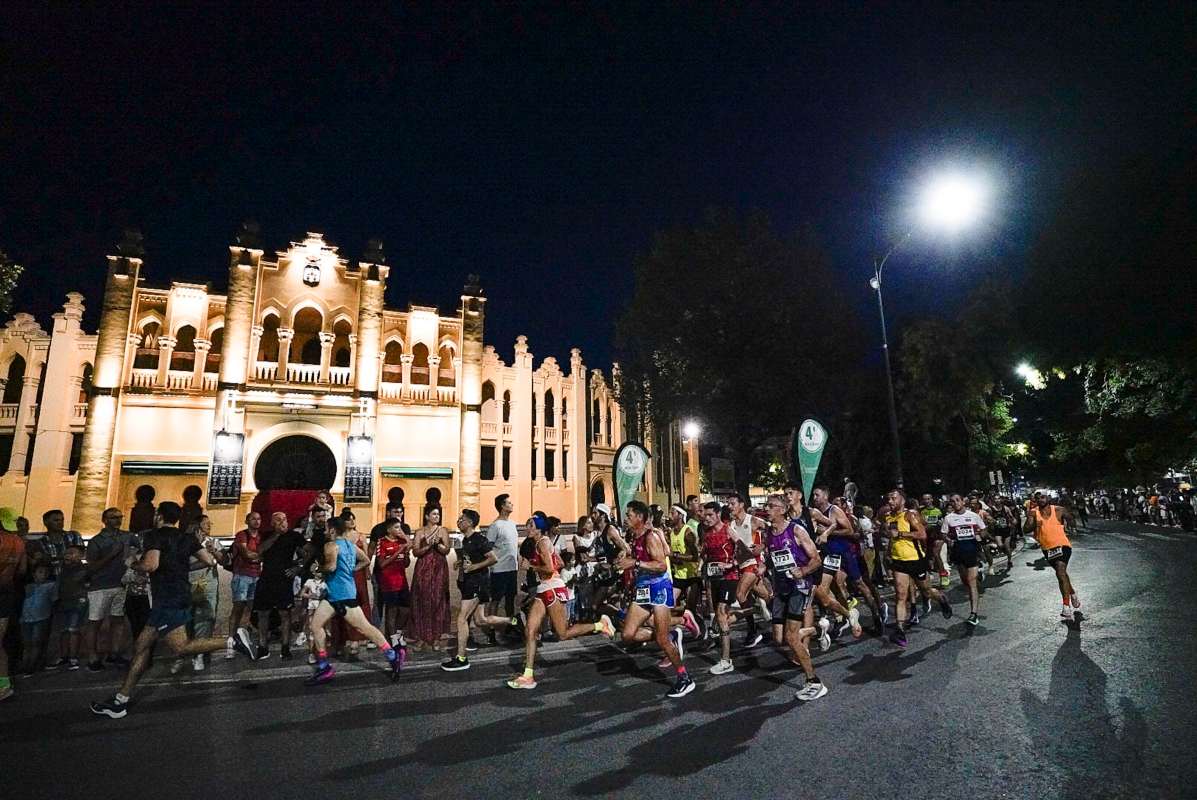 Gran participación en la Carrera Nocturna de Albacete 10K. Foto: Ayuntamiento de Albacete.