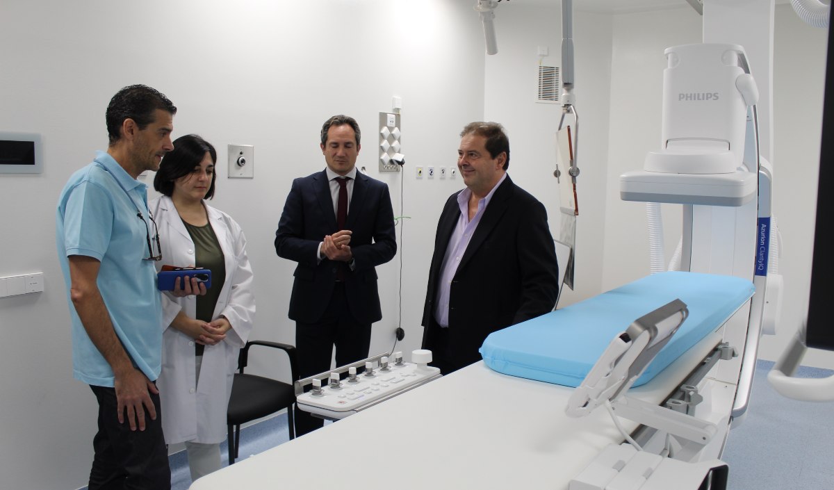 Nueva sala de Hemodinámica en el hospital de Ciudad Real.