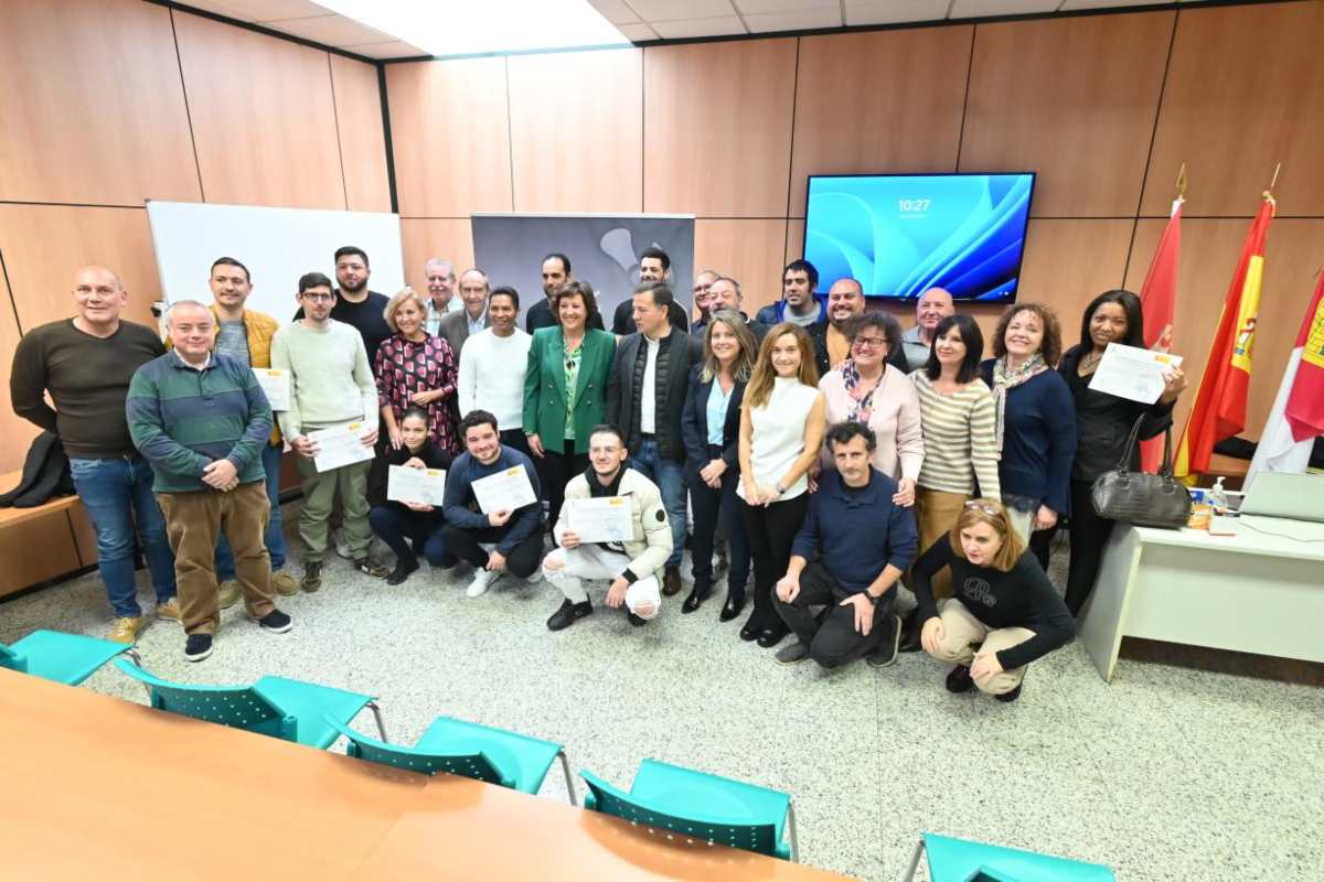 Taller de formación, en Albacete.