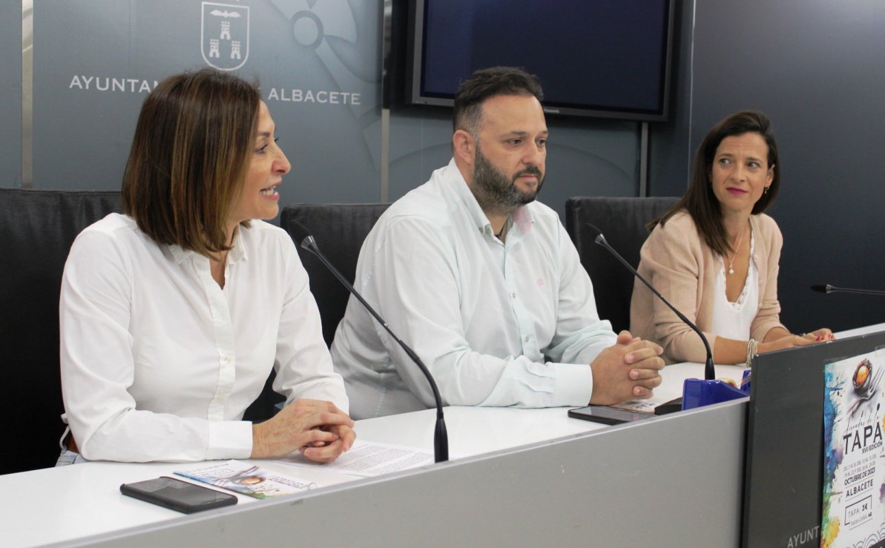 Presentación de las Jornadas de la Tapa de Albacete. Foto: Ayuntamiento de Albacete.