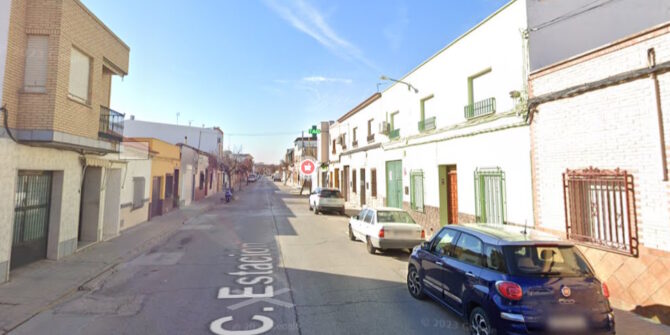 Calle Estación, en Tomelloso. Foto: Google Maps.