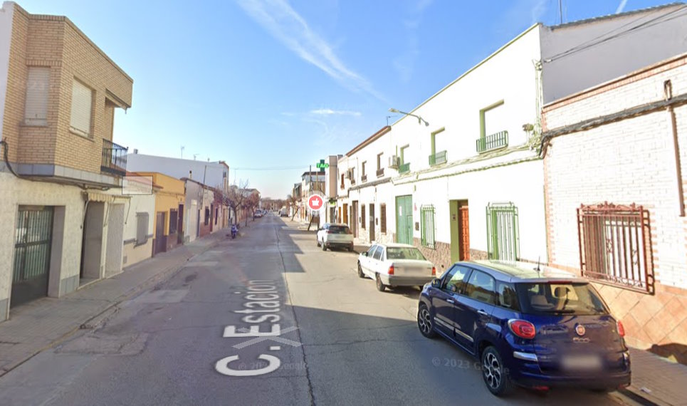 Calle Estación, en Tomelloso. Foto: Google Maps.