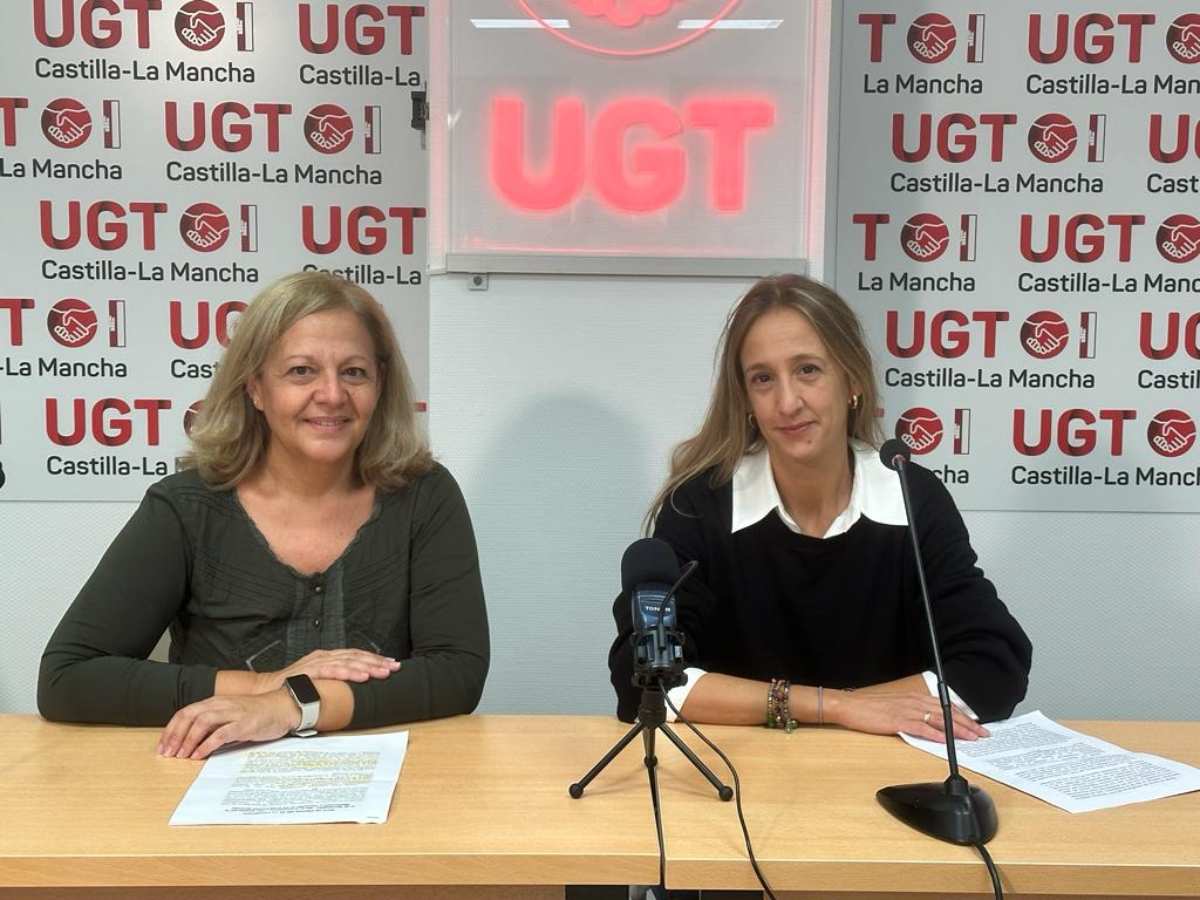Responsables de UGT Enseñanza de UGT Toledo y Ciudad Real.