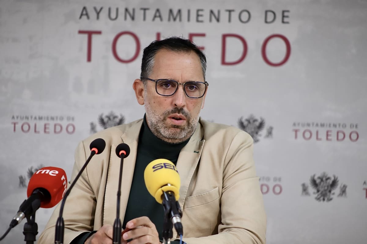 Iñaki Jiménez, concejal de Movilidad de Toledo.