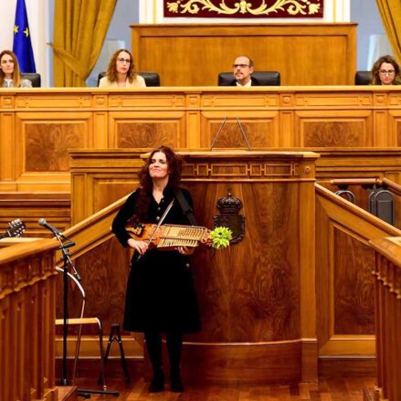 Las Cortes de CLM conmemoraron los 90 años del voto femenino en España. Foto: Rebeca Arango.