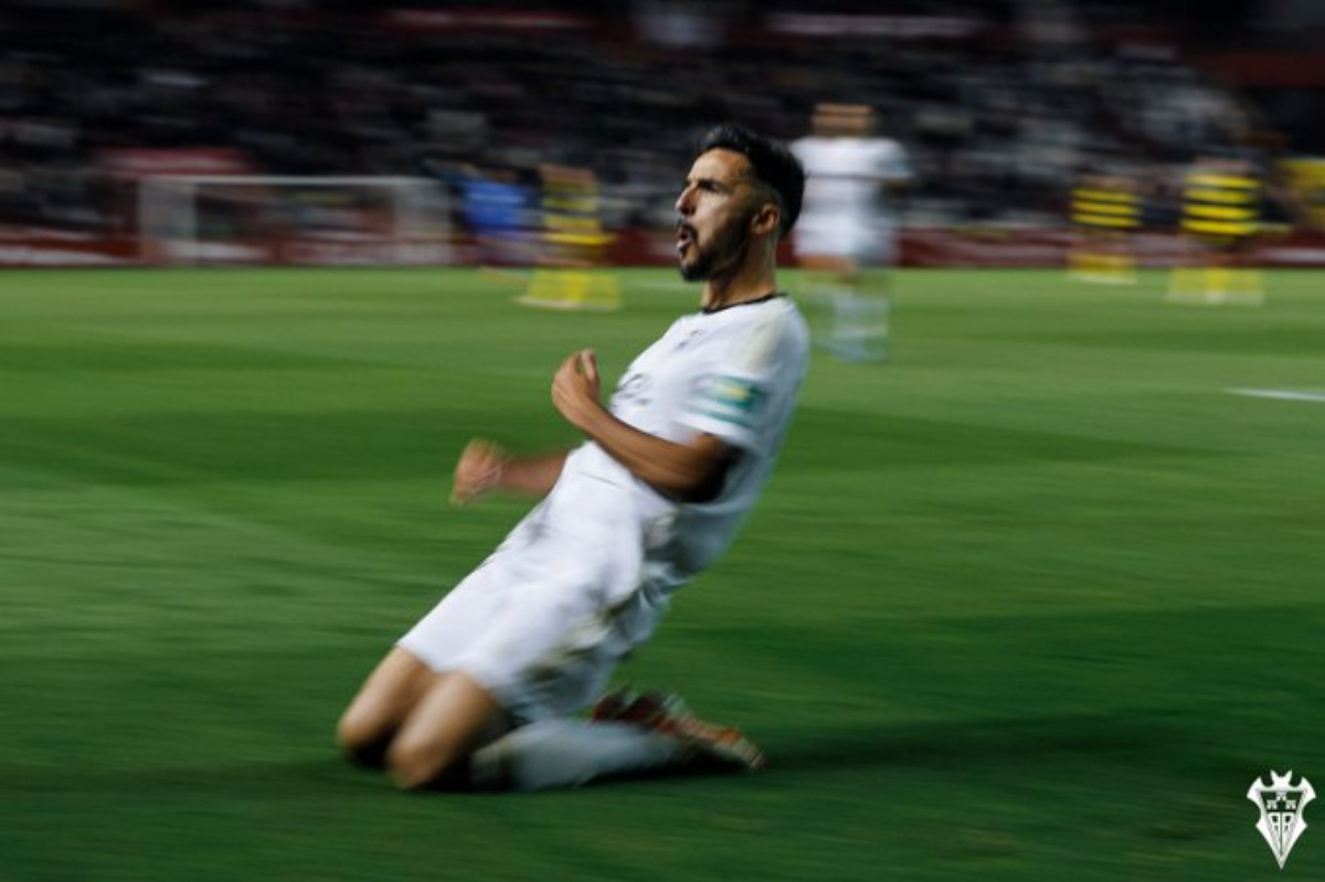 El Alba consiguió la victoria en el último suspiro del partido. Foto: @AlbaceteBPSAD.