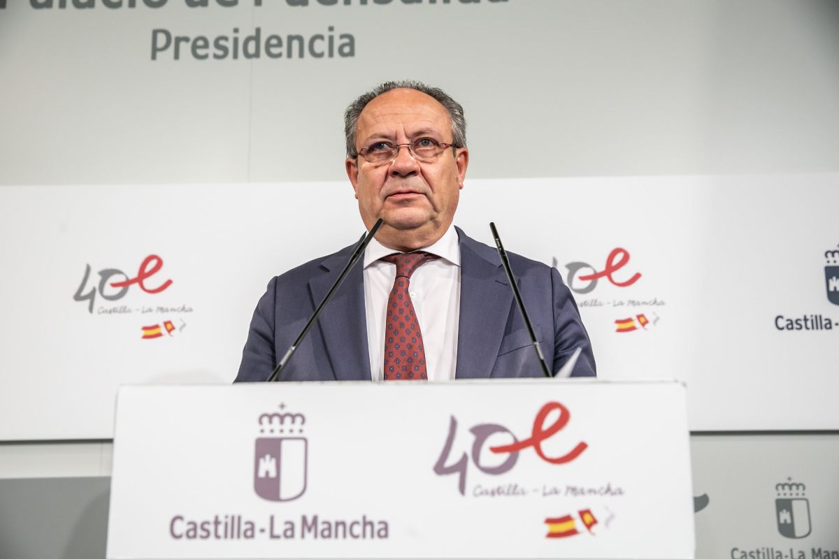 Juan Alfonso Ruiz Molina, consejero de Hacienda y Administraciones Públicas de CLM. (Fotos: D. Esteban González // JCCM).