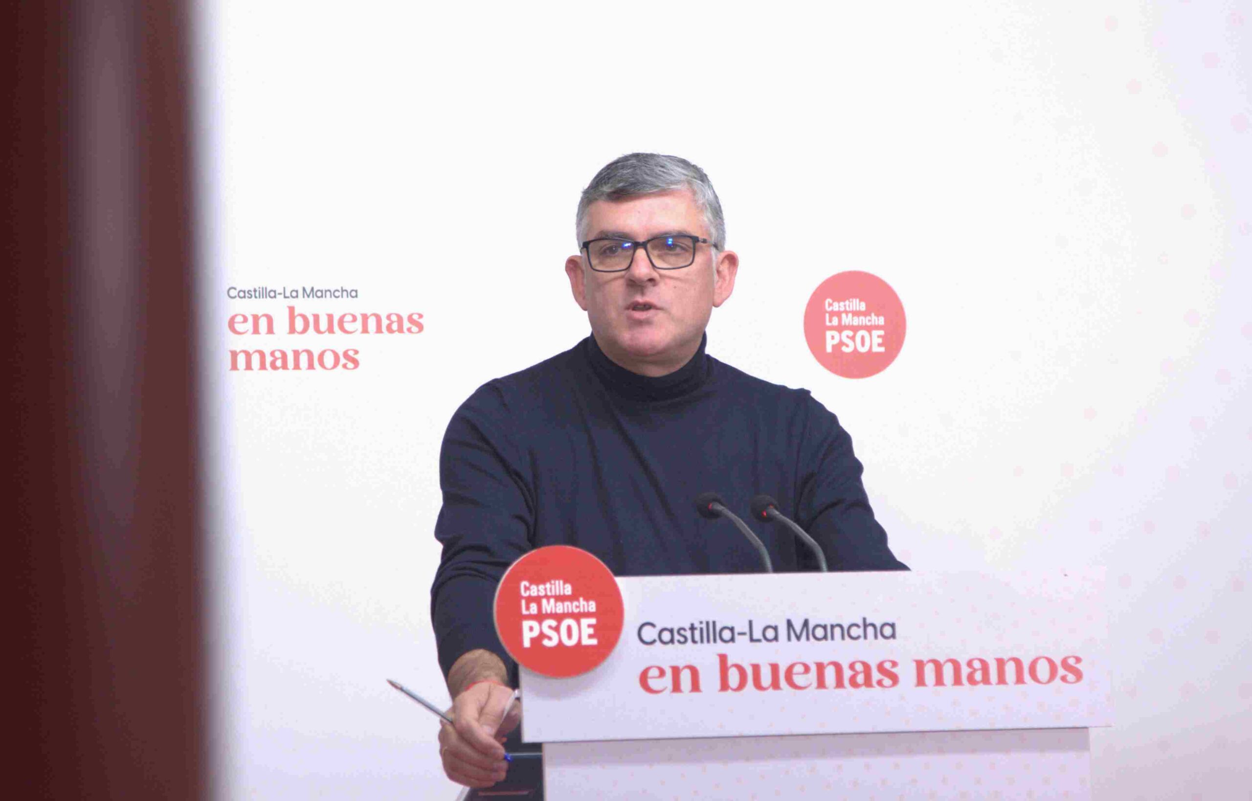 Ángel Tomás Godoy, presidente del Grupo Parlamentario Socialista en las Cortes de CLM.