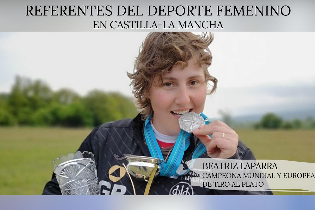 Beatriz Laparra, la "Rafa Nadal" del tiro al plato.