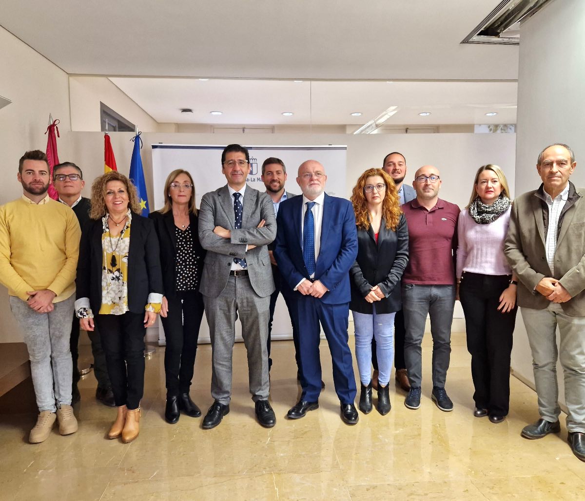 Reunión de trabajo con los delegados y delegadas en la provincia de Albacete