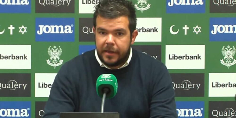 Carlos Gómez, en una rueda de prensa.