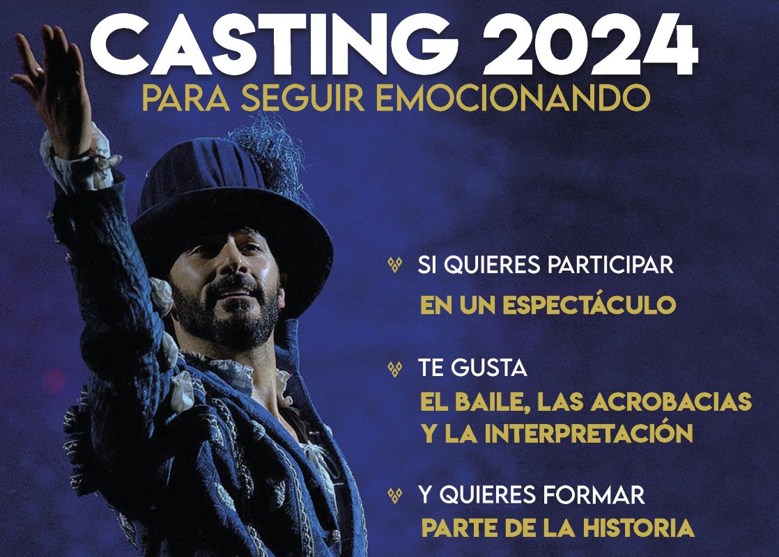 Casting 2024 de Puy du Fou.