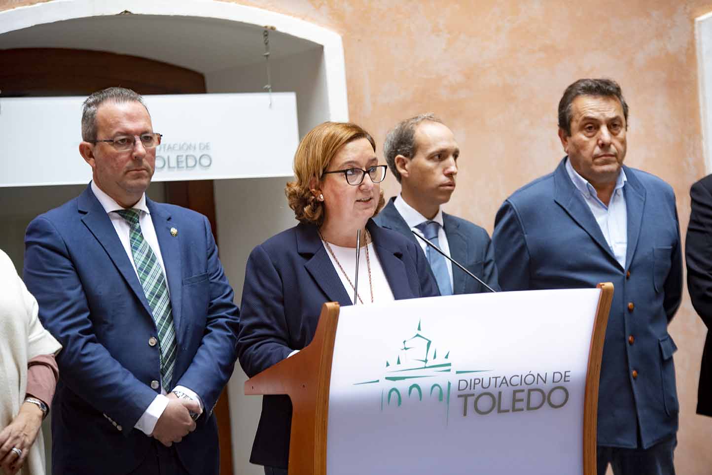 Conchi Cedillo, presidenta de la Diputación de Toledo. Foto: Rebeca Arango.
