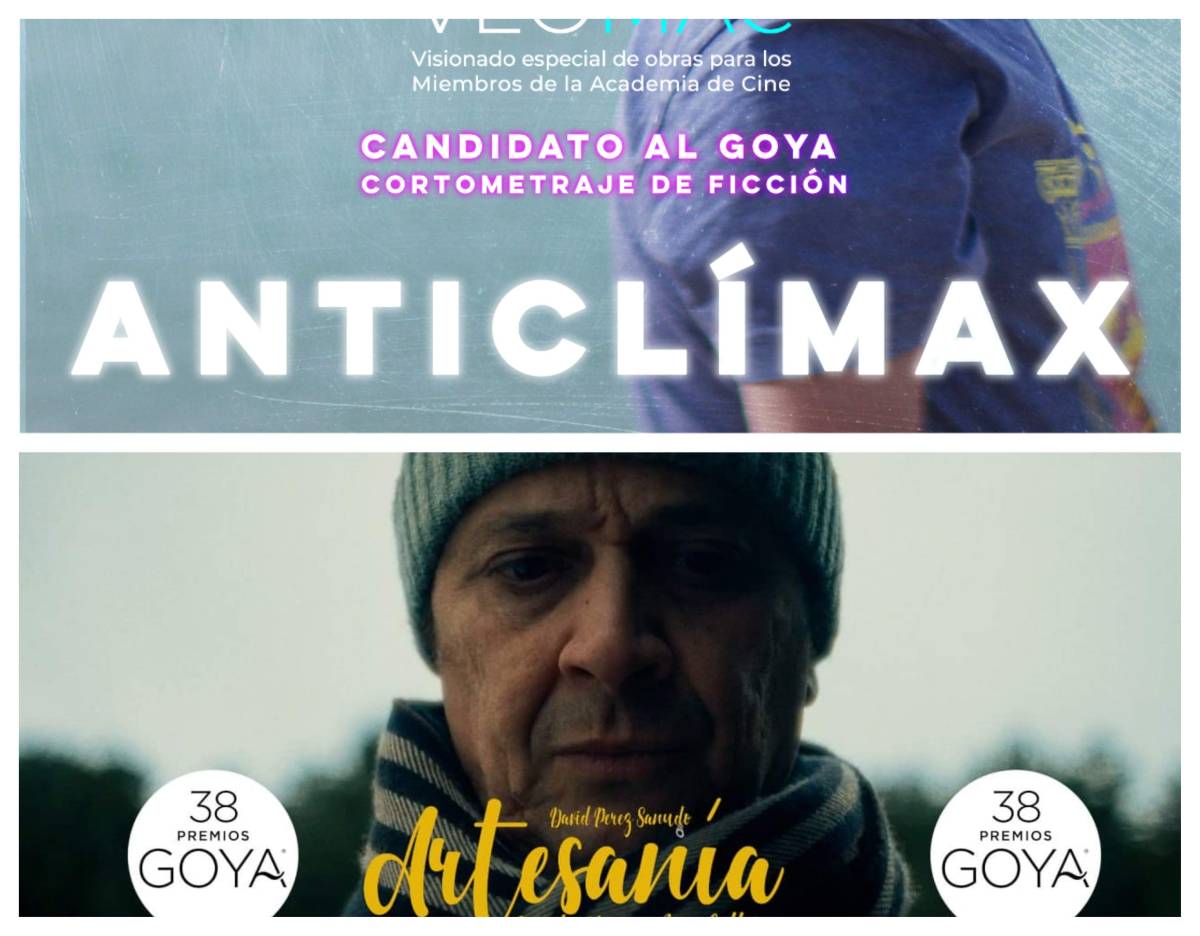 "Anticlímax" y "Artesanía", candidatos a los Goya.