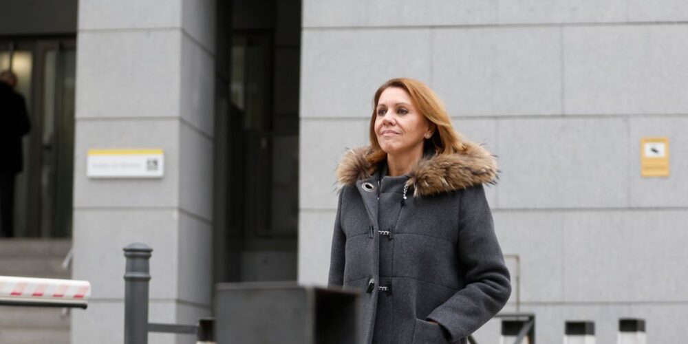 Cospedal dijo que no entendía por qué tenía que comparecer. Foto: EFE.