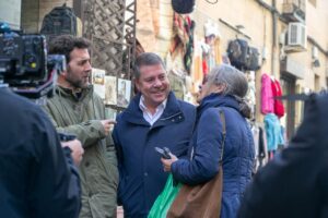 El jefe del Ejecutivo autonómico, Emiliano García-Page, ha participado hoy en la grabación del programa 'Salvados' que se emitirá el próximo domingo, 3 de diciembre.