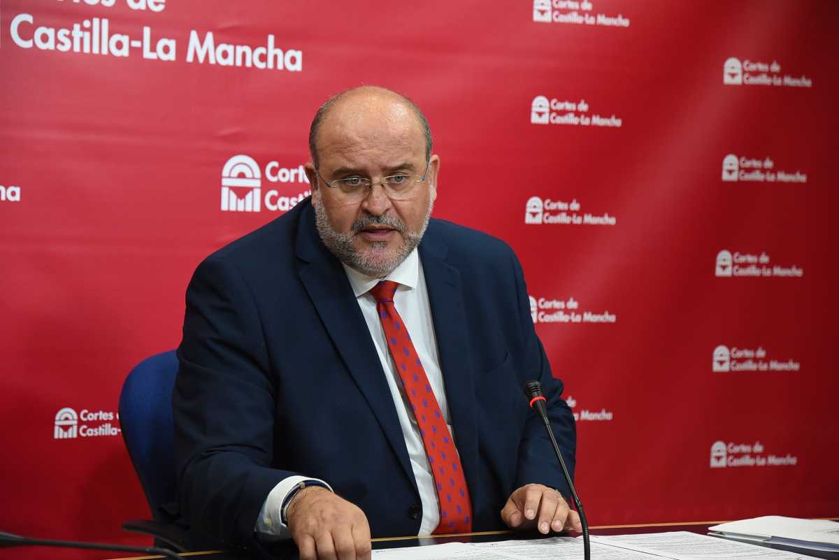 El vicepresidente de Castilla-La Mancha, José Luis Martínez Guijarro.