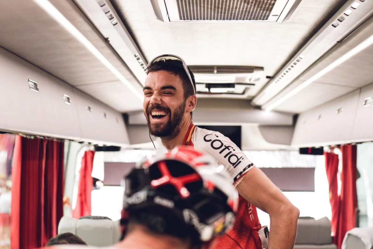 Jesús Herrada, en la última edición de la Vuelta a España. Foto: Jesús Herrada.