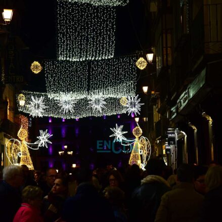 Luces de Navidad en Toledo.