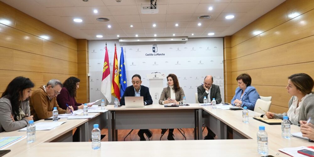 Reunión de la Comisión Tripartita de la Inspección de Trabajo y Seguridad Social en Castilla-La Mancha.