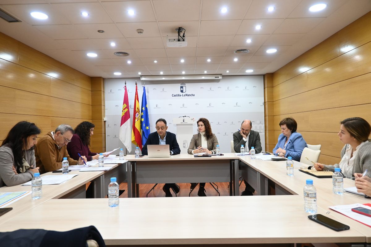 Reunión de la Comisión Tripartita de la Inspección de Trabajo y Seguridad Social en Castilla-La Mancha.
