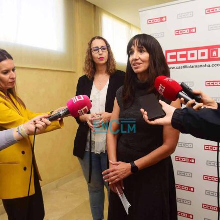 Rosario Martínez, secretaria de Mujer y Políticas LGBTI de CCOO CLM. Foto: Rebeca Arango.