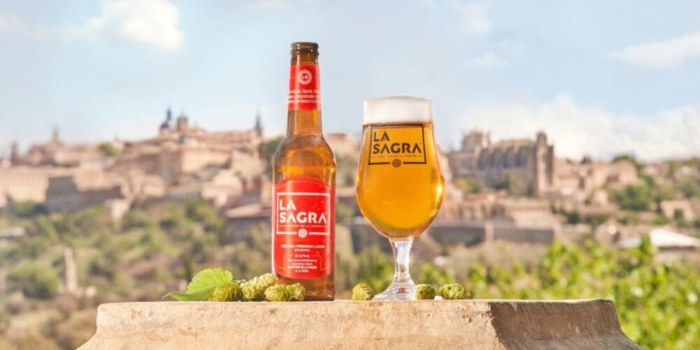 Cerveza La Sagra.
