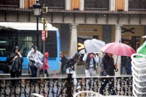 Imagen de viento y lluvias. Foto: Rebeca Arango.