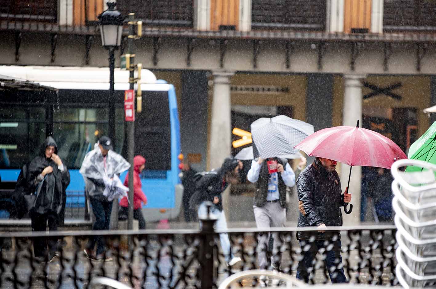 Imagen de viento y lluvias. Foto: Rebeca Arango.