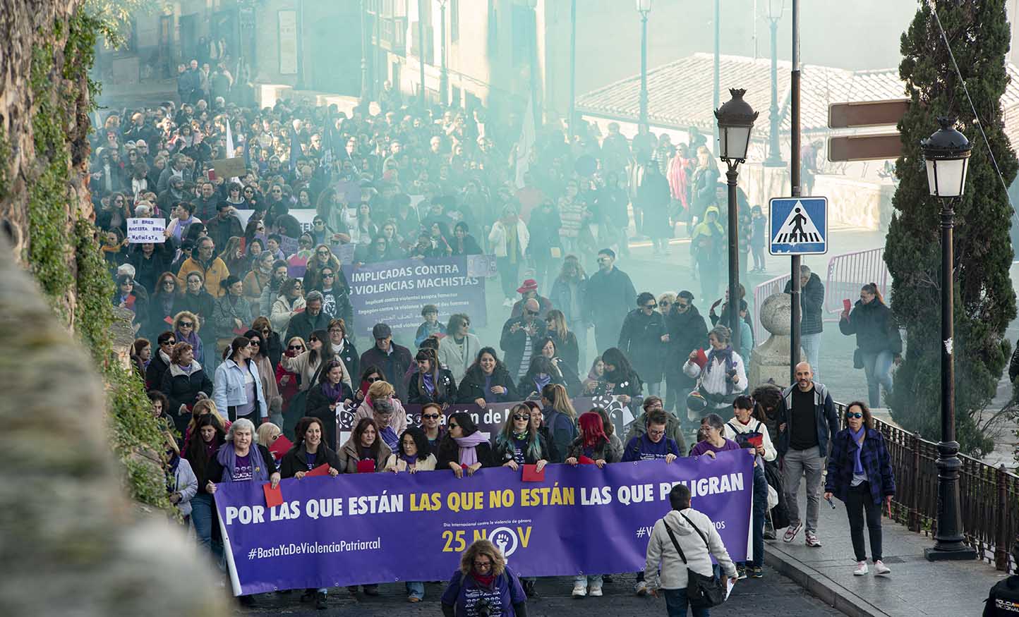 Manifestación 25N en Toledo