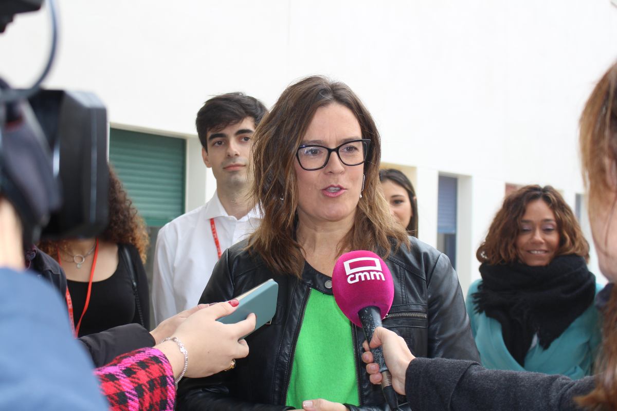 Esther Padilla, portavoz de la Junta y viceconsejera del PSOE Toledo.