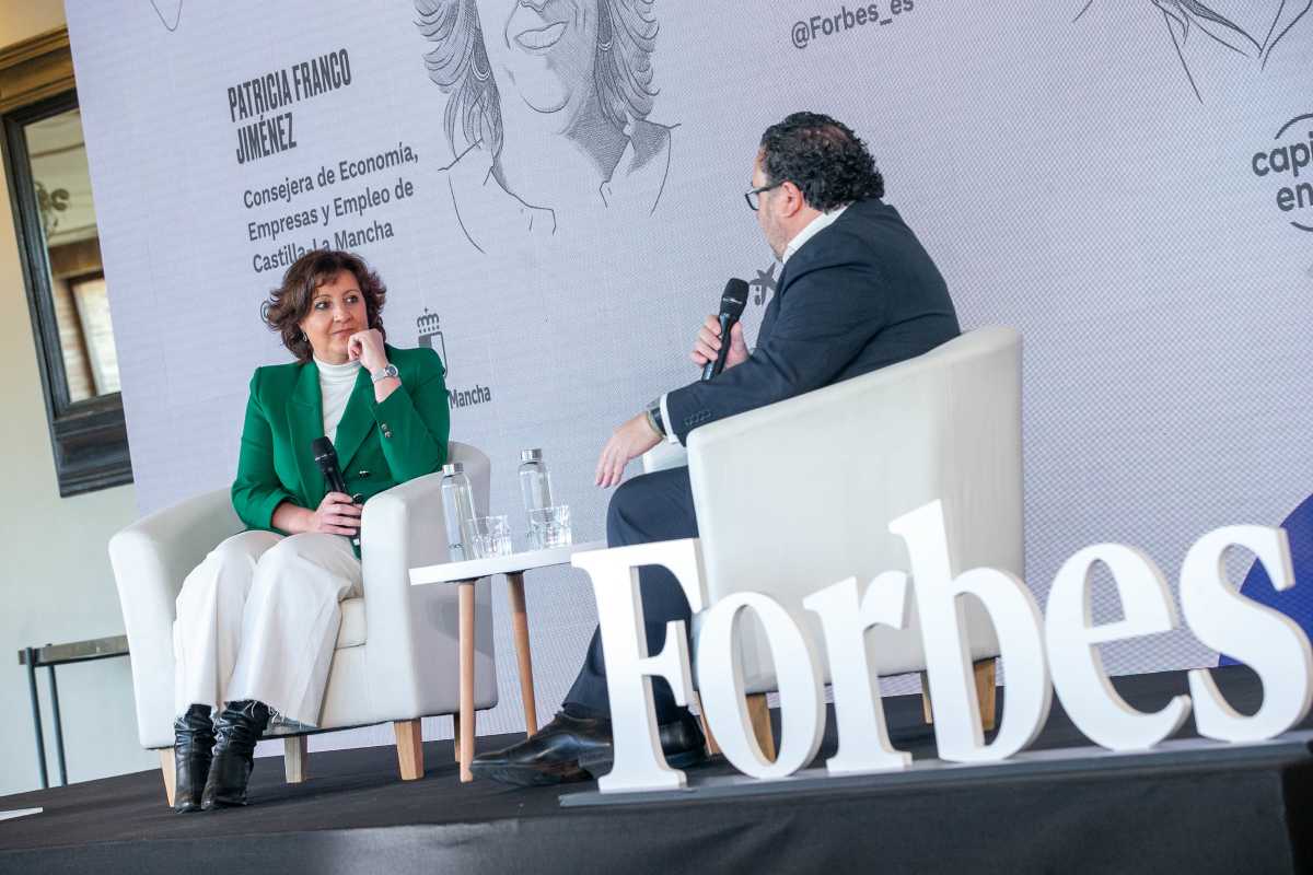 Patricia Franco, en el X aniversario de la revista Forbes España.